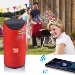 T&G TG113 10W Outdoor Portable Column Wireless Bluetooth Speaker USB TF FM Radio Music Stereo Subwoofer For PC MP