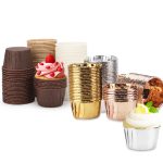 50PCs/Pack Muffin Cupcake Liner Cake Wrappers Baking Cup Tray Case Cake Paper Cups Pastry Tools Party Supplies