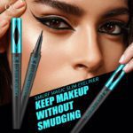 QIC Magic Slim Eyeliner, Waterproof, Sweat-proof Non-smoothing, Quick drying Makeup Eyeliner Pen Smooth Makeup Tool 1PCS