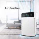 LCD display Air purifier high concentration of negative ions Purification and filtration of PM2.5 allergens smoke volcanic ash design ultra-quiet mode