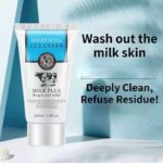 100ml Milk Face Wash Facial Cleanser Nourishing Cleanser Foam Moisturizing Whitening Anti-Spots Marks Deep Clean Cosmetics