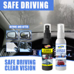 The Car Cleaner Anti-Fogging Agent Glass Rearview Mirror Waterproof Rainproof Spray Super-Hydrophobic Window Cleanser