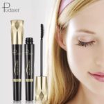 Pudaier 3D Silk Fiber Lash Mascara Curling Volume Express Eyelashes Waterproof Liquid Rimel Fiber Lash Extension Cosmetic