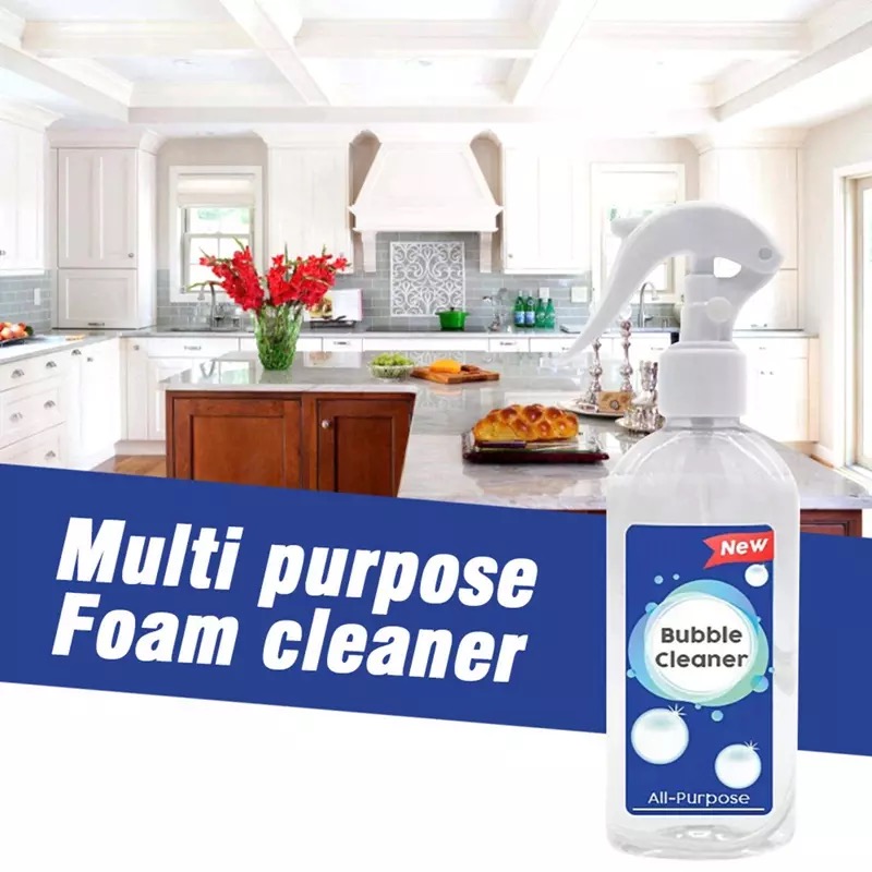 Kitchen Grease Cleaner Multi-Purpose Foam Cleaner All-Purpose Bubble Cleaner