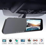 4.3in Car Dvrs Video recorder Dash Cam Full HD 1080P Mirror Cam Car Dvr Camera Loop Recording Motion Tracking