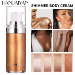 HANDAIYAN Metallic Photosensory Liquid Highlighter Face&Body Luminizer Shimmer Shine Makeup Highlighter Brighten Body Bronzer