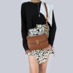 New fashion leather women's bag saddle bag Single Shoulder Messenger Bag