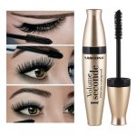 YANQINA 3D fiber Mascara Long Black Lash Eyelash Extension Waterproof Eye Makeup Eyelash 3d Silk Fiber Lash Mascara Rimel