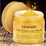 DR-MEINAIER 250g Gold Collagen Facial Sleep Mask Moisturizing Pore Shrink Cream Smear Mask Brightening Anti Aging Repair Face Care Mask