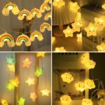 Led cloud star Christmas lights holiday decoration light